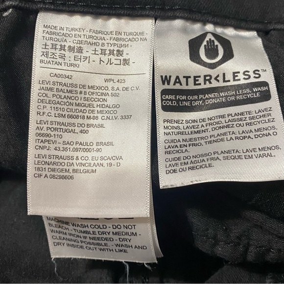 Levi’s 30 Black Mile High Super Skinny Jeans - Picture 11 of 13